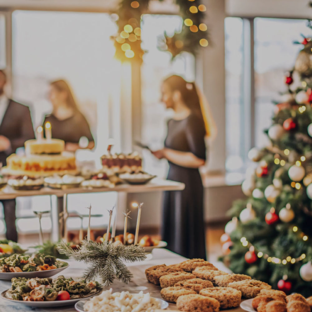 Holiday party catering by Cater Everywhere